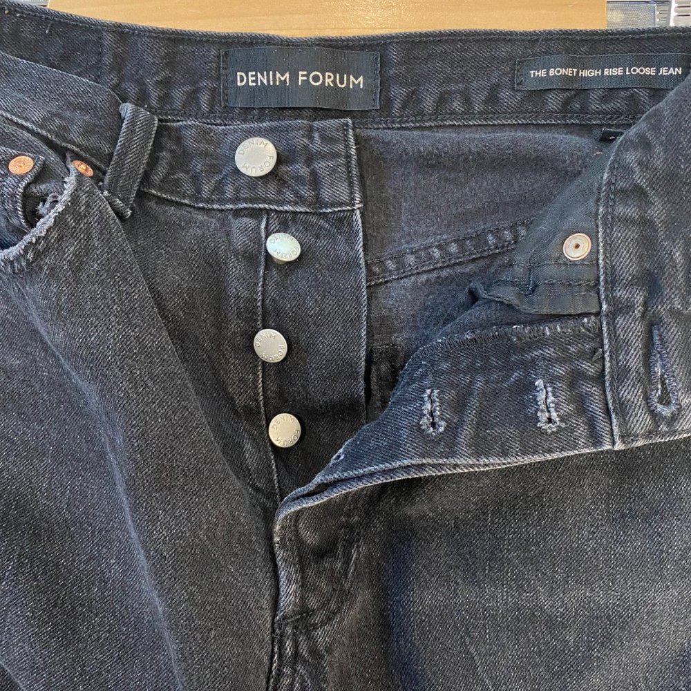 Aritzia Denim Forum Bonet High Rise Loose Distressed Jean - Picture 10 of 14